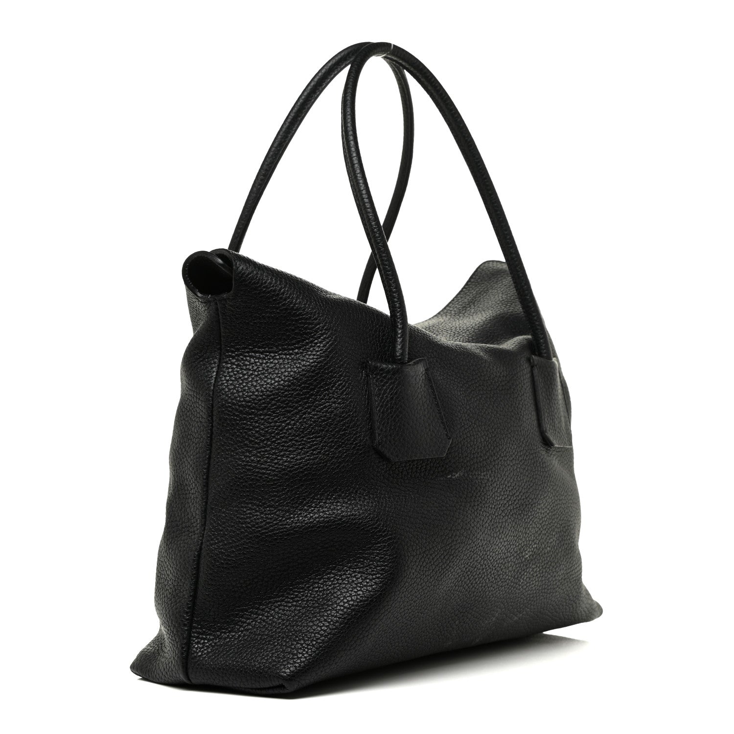 Burberry London Grainy Calfskin Medium Baynard Tote Black 3 of 19