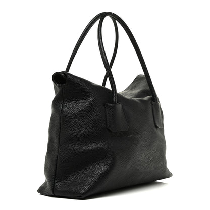 Burberry London Grainy Calfskin Medium Baynard Tote Black 3 of 19