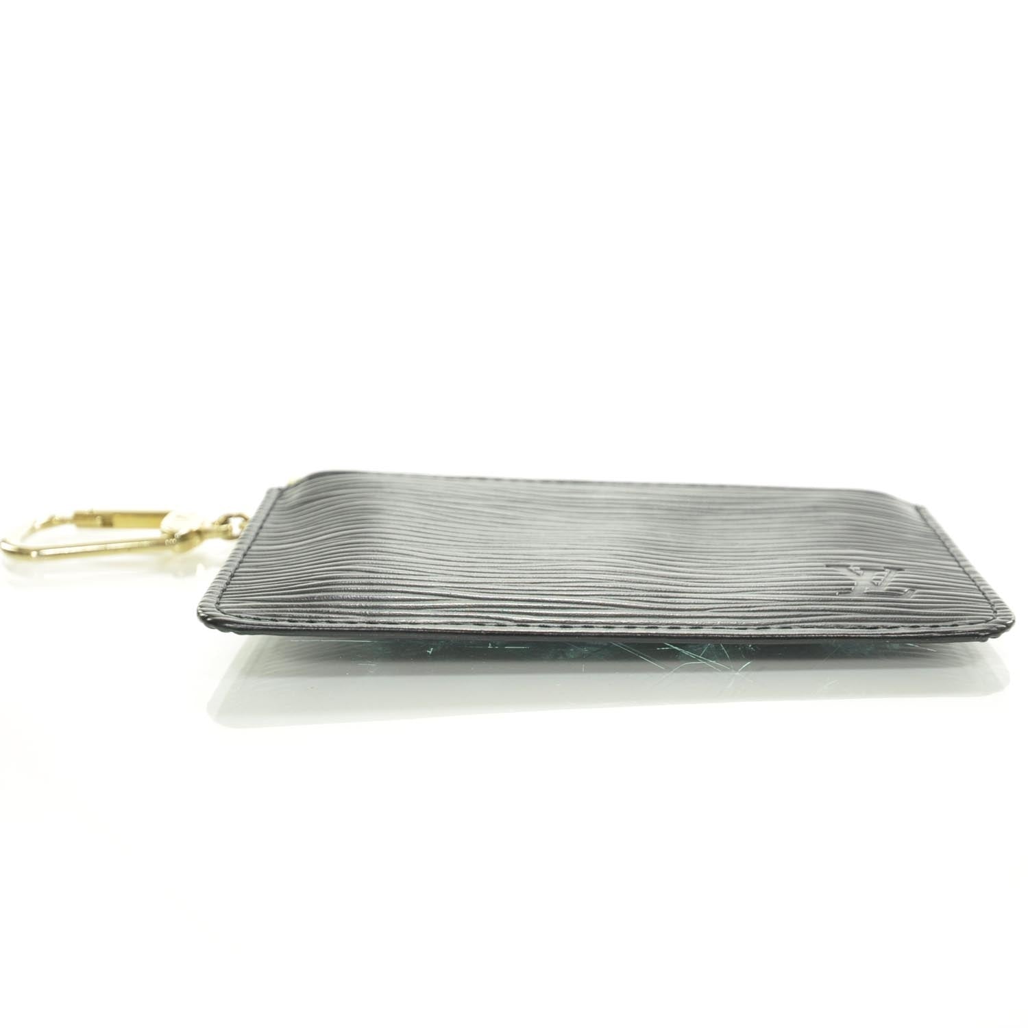 Louis Vuitton Epi Pochette Clefs Key Holder Black 4 of 5