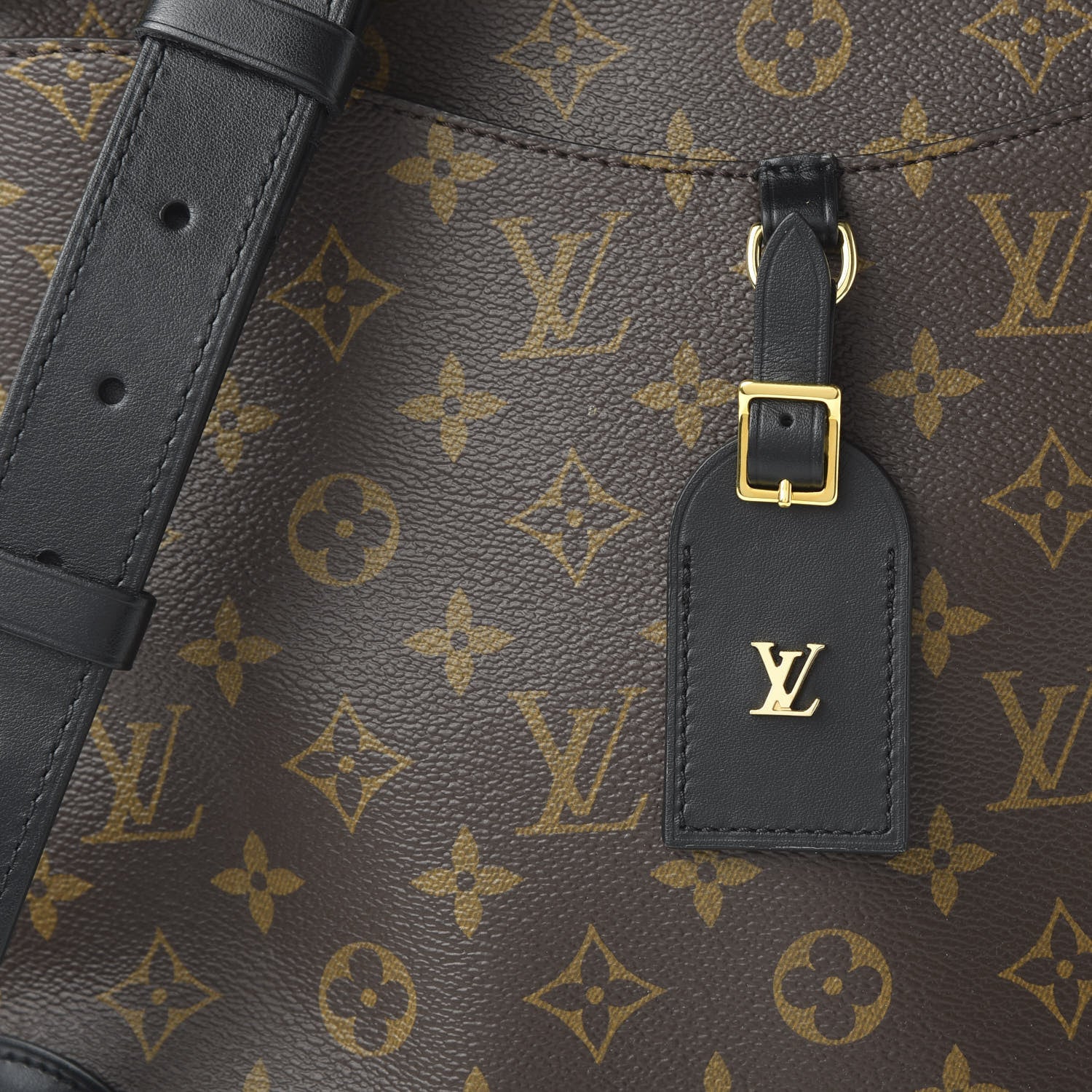 Louis Vuitton Monogram Odeon MM Black 10 of 10