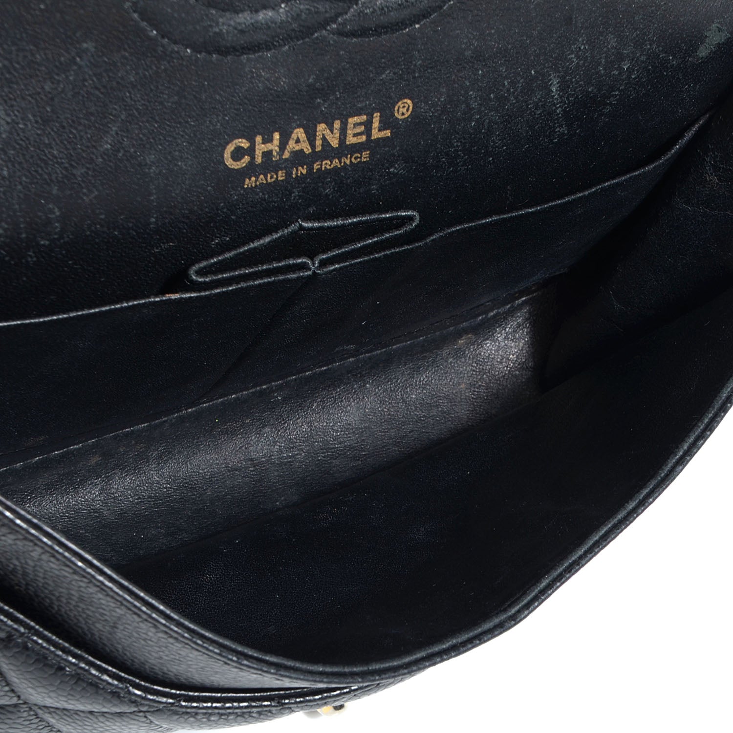 Chanel Caviar Quilted Medium Double Flap Black 5 of 8