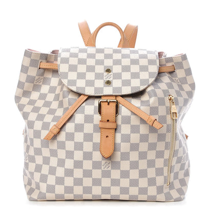 Louis Vuitton Damier Azur Sperone Backpack 1 of 10