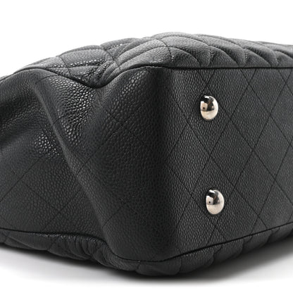 Chanel Caviar Quilted Flap Tote Black 9 of 10