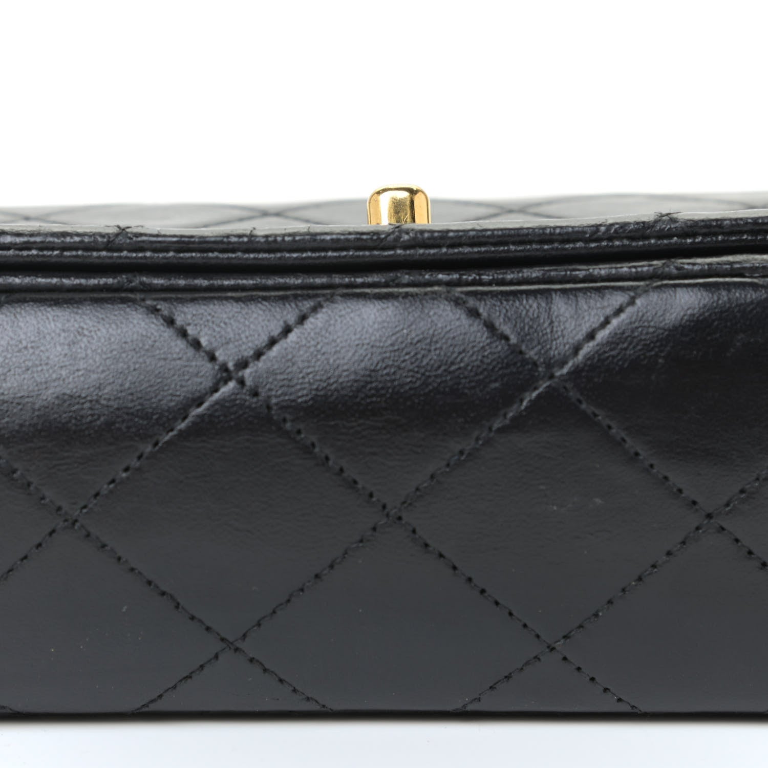 Chanel Lambskin Quilted Mini Flap Black 12 of 14