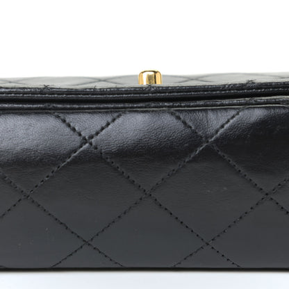 Chanel Lambskin Quilted Mini Flap Black 12 of 14
