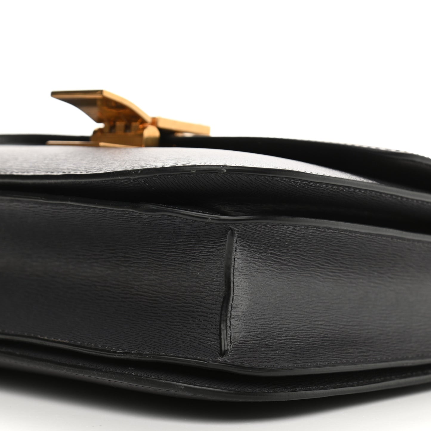 Liege Calfskin Medium Classic Box Flap Bag Liquorice