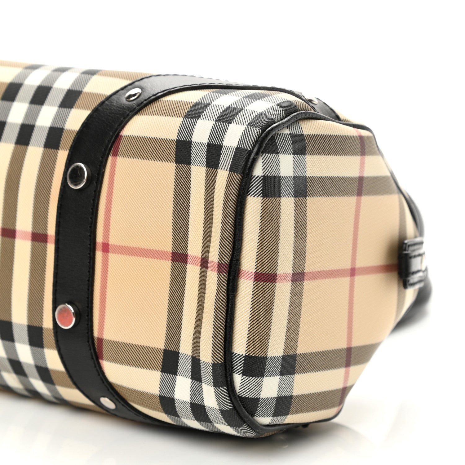 Burberry House Check Studded Bowler Black 10 of 12