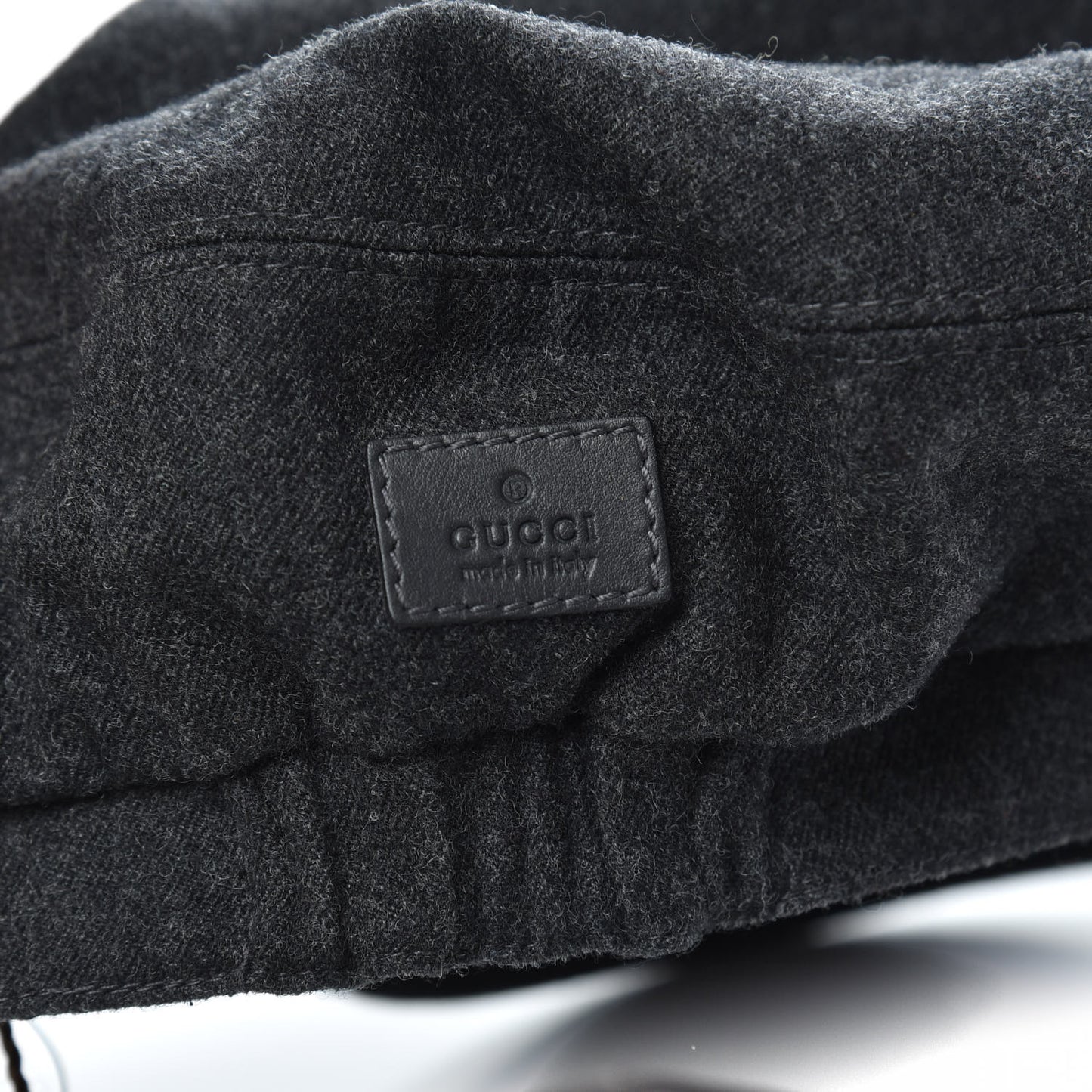 Felt Newsboy Hat L Grey