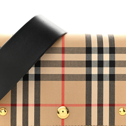 Burberry Vintage Check Hackberry Crossbody Bag Archive Beige Black 7 of 10