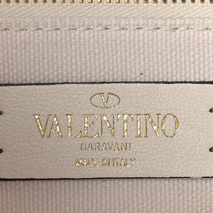 Valentino Garavani Knit Large Roman Stud Shoulder Bag Ecru 6 of 12