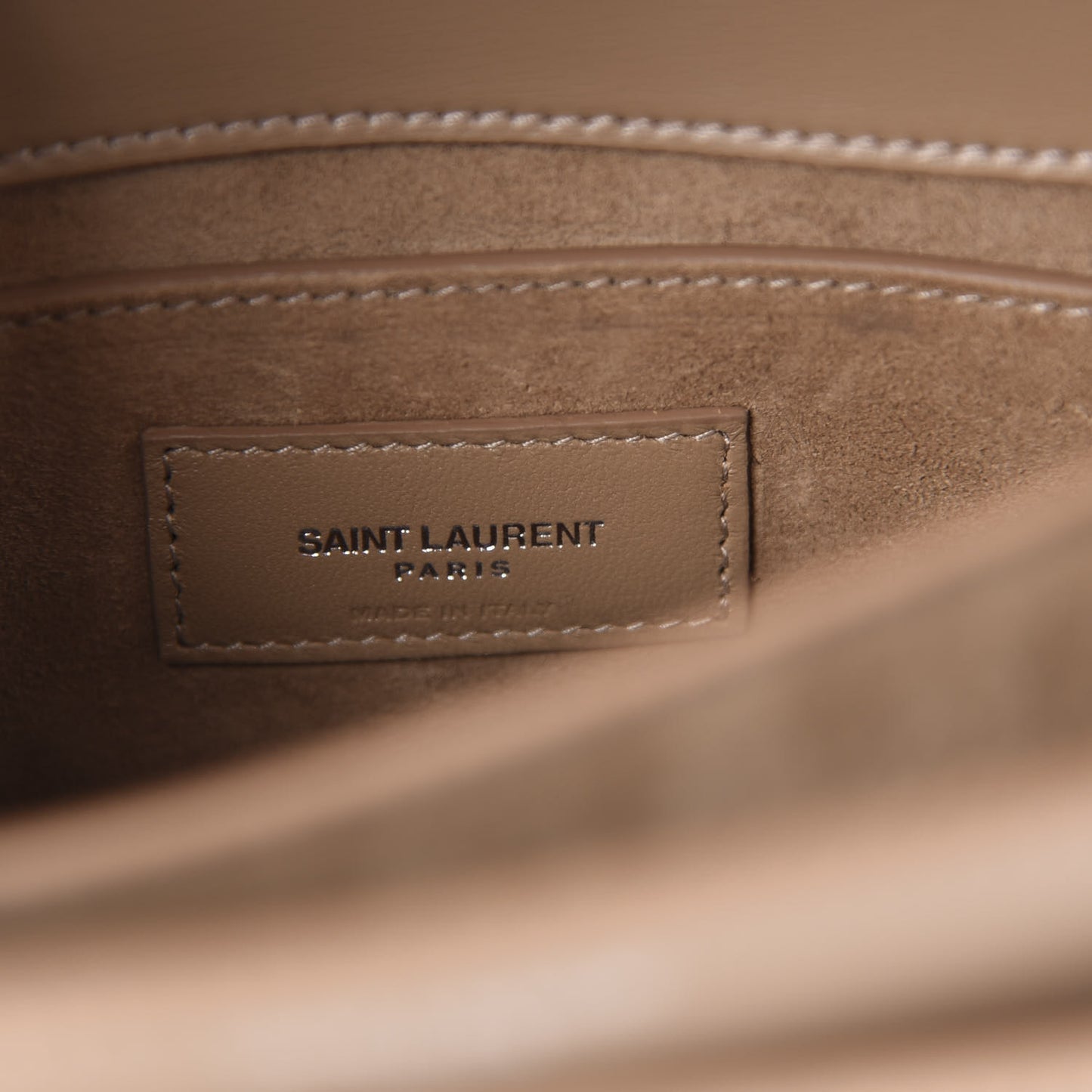 Calfskin Medium Monogram Sunset Dark Beige