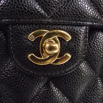 Chanel Caviar Jumbo Flap Black 6 of 9