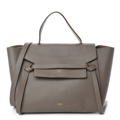 Celine Grained Calfskin Mini Belt Bag Taupe 1 of 14