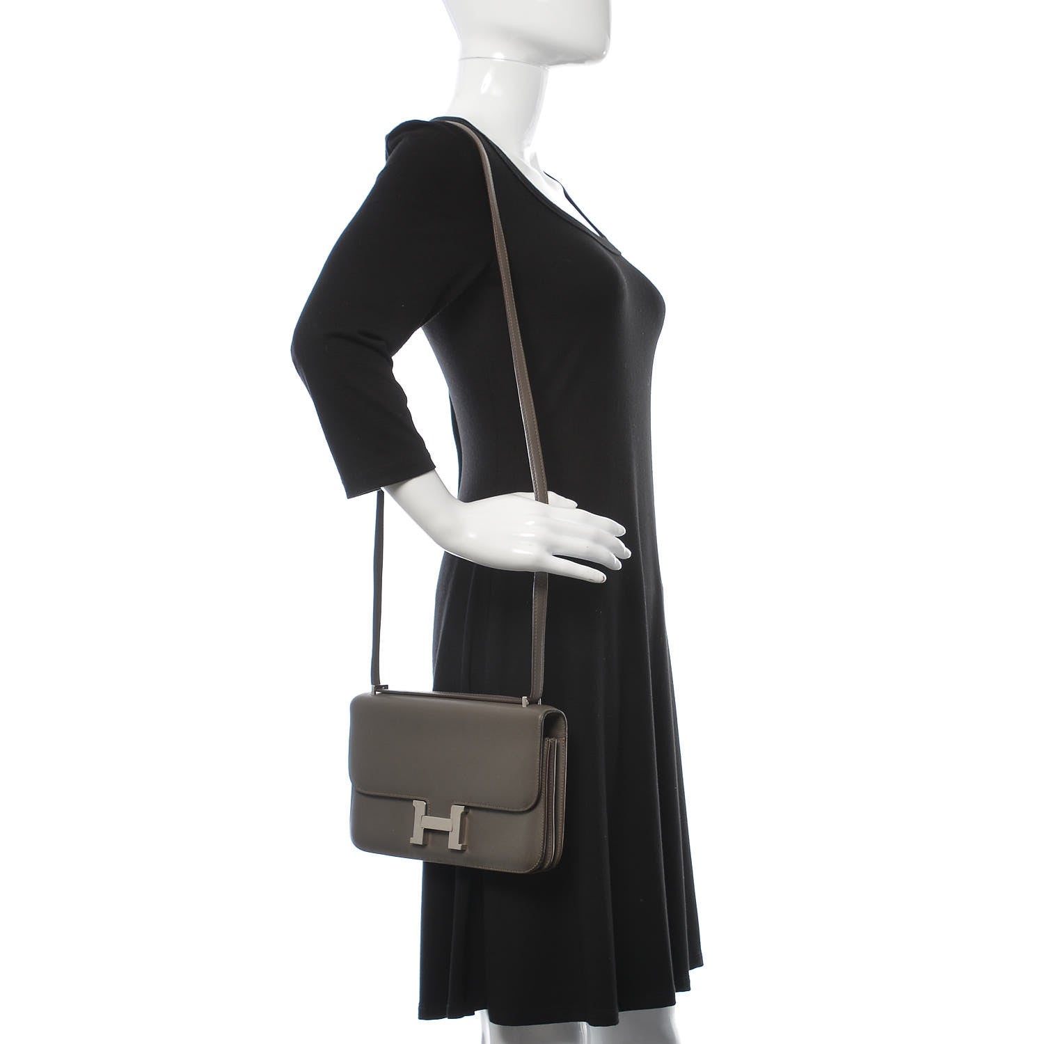 Hermes Swift Constance Elan 25 Etain 2 of 21