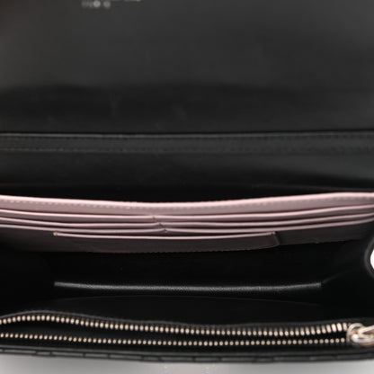 Christian Dior Lambskin Cannage Miss Dior Promenade Pouch Black 8 of 11