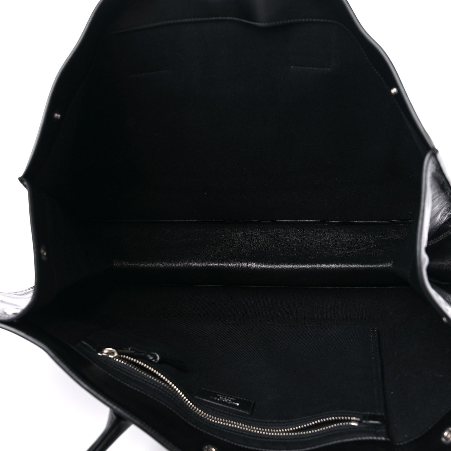 Vitello Rive Gauche Large Tote Black