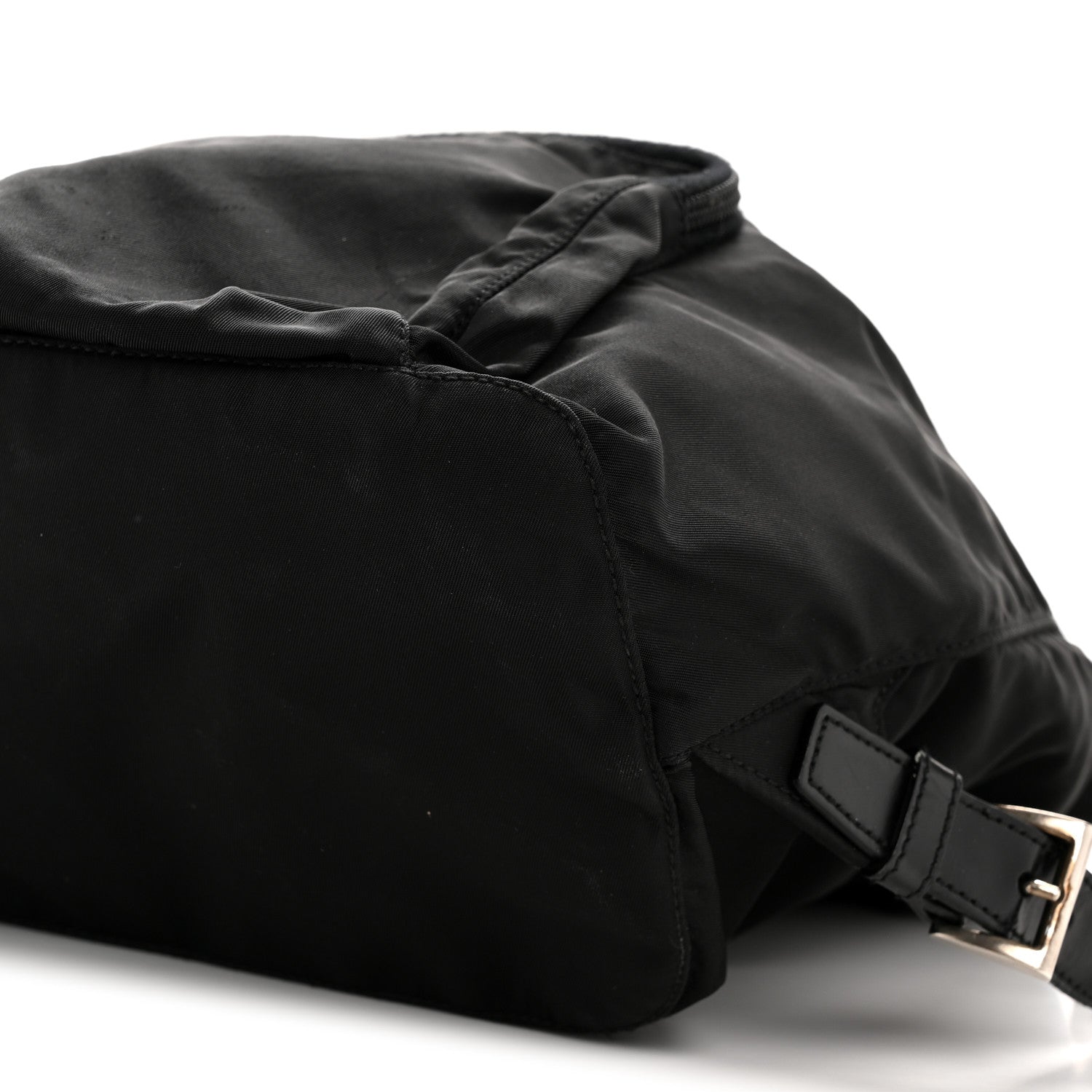 Prada Nylon Vela Single Buckle Backpack Black 1790506 – FASHIONPHILE