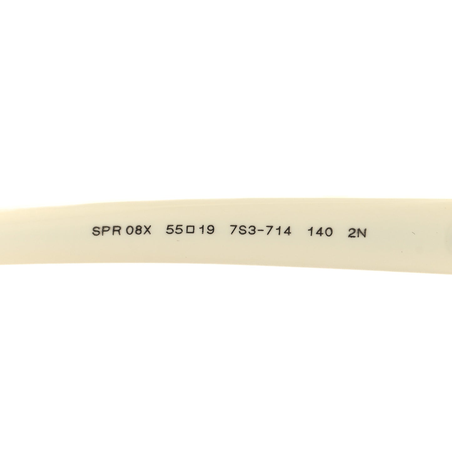 Acetate Geometric Sunglasses SPR 08X White