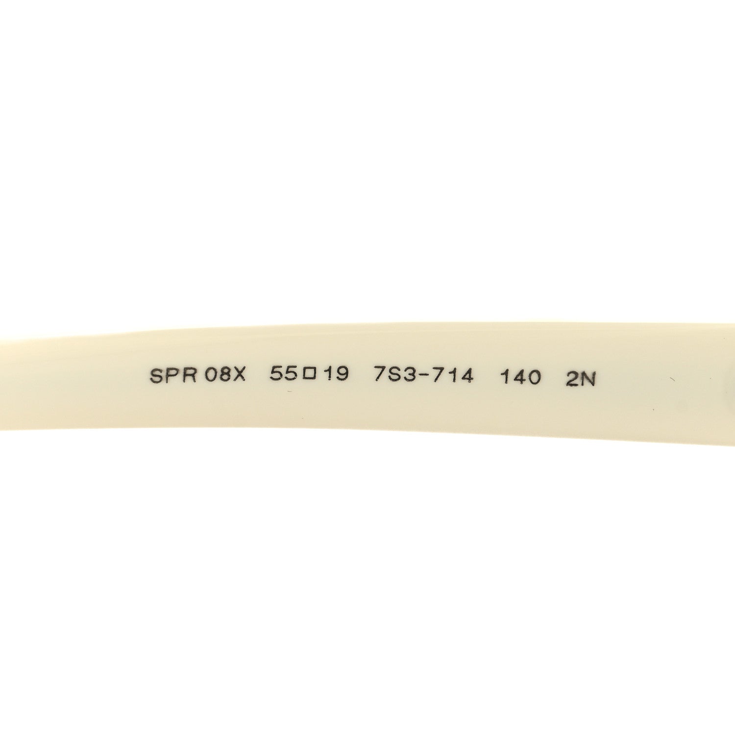 Prada Acetate Geometric Sunglasses SPR 08X White 6 of 6