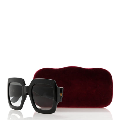Gucci Acetate Square Frame Sunglasses GG0053S Black 8 of 8