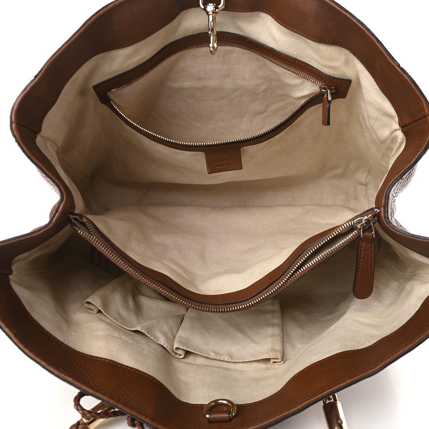 Gucci Cellarius Calfskin Medium Bella Tote Cuir 4 of 10
