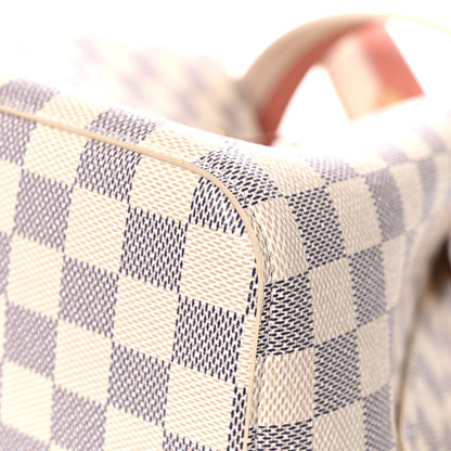 Louis Vuitton Damier Azur Braided Neonoe MM Peach Cream 11 of 11