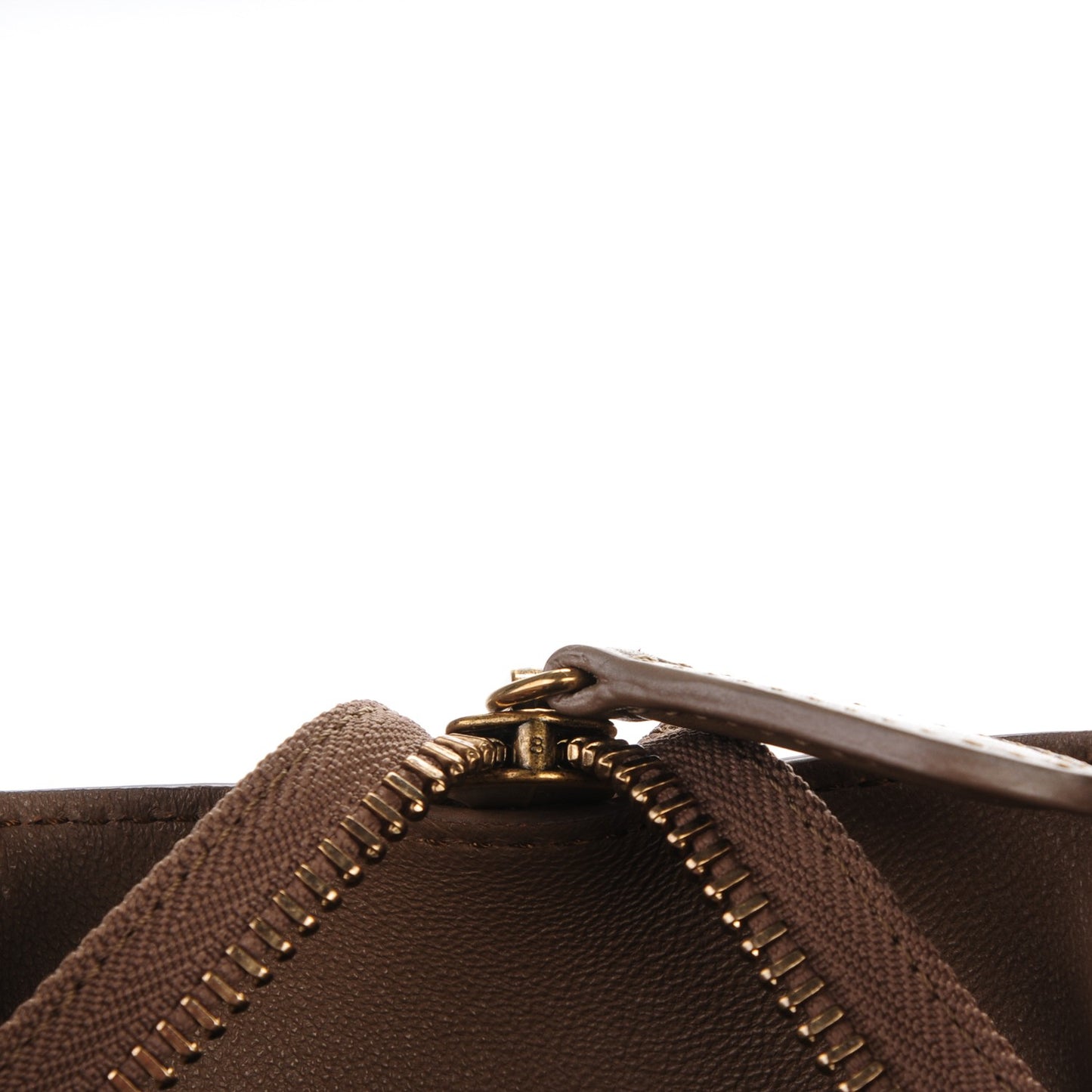 Smooth Calfskin Mini Luggage Camel