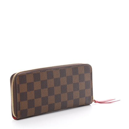 Louis Vuitton Damier Ebene Clemence Wallet 2 of 5