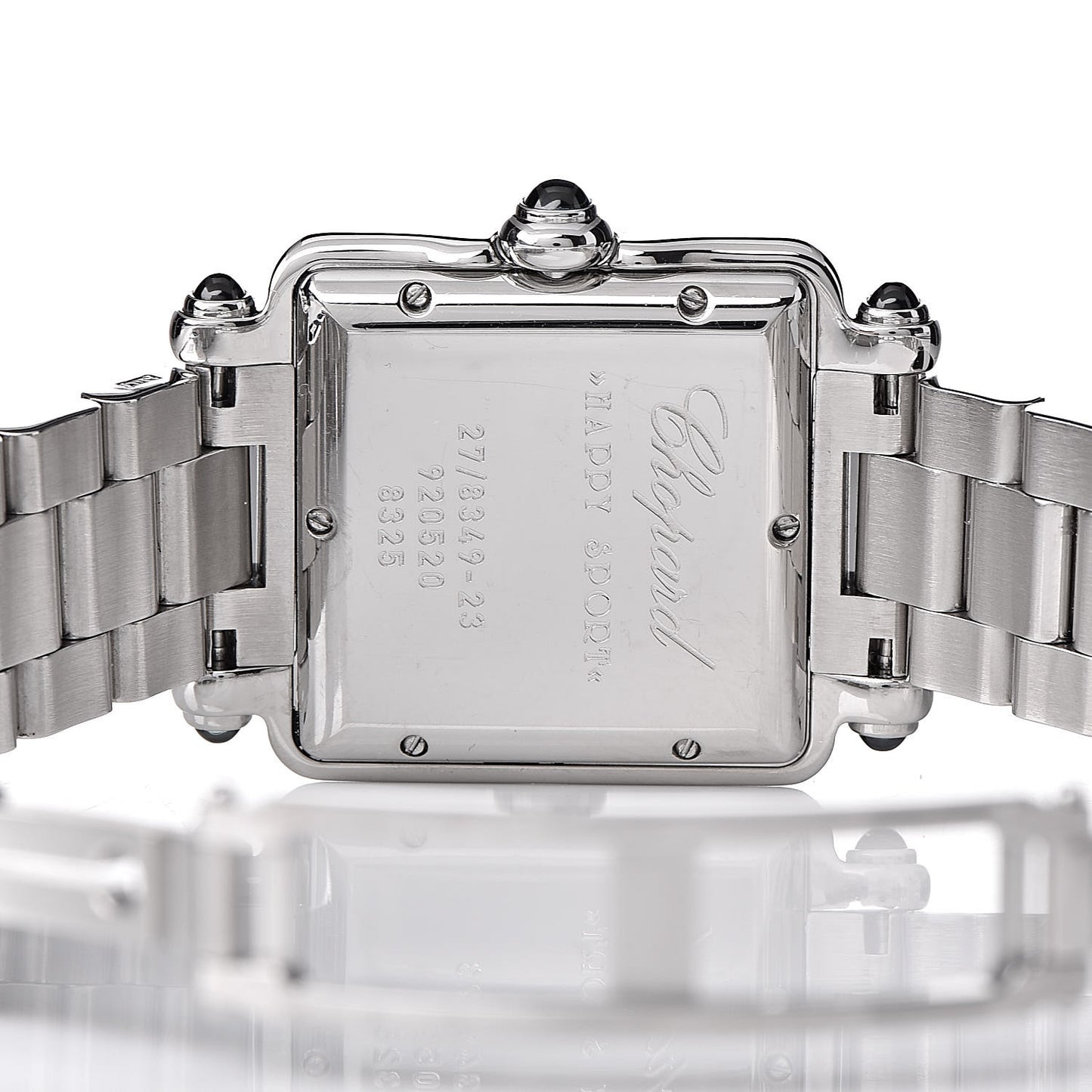 Stainless Steel 7 Diamond 27mm Happy Sport Quartz Watch