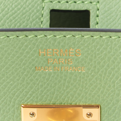Hermes Epsom Sellier Birkin 30 Vert Criquet 21 of 32