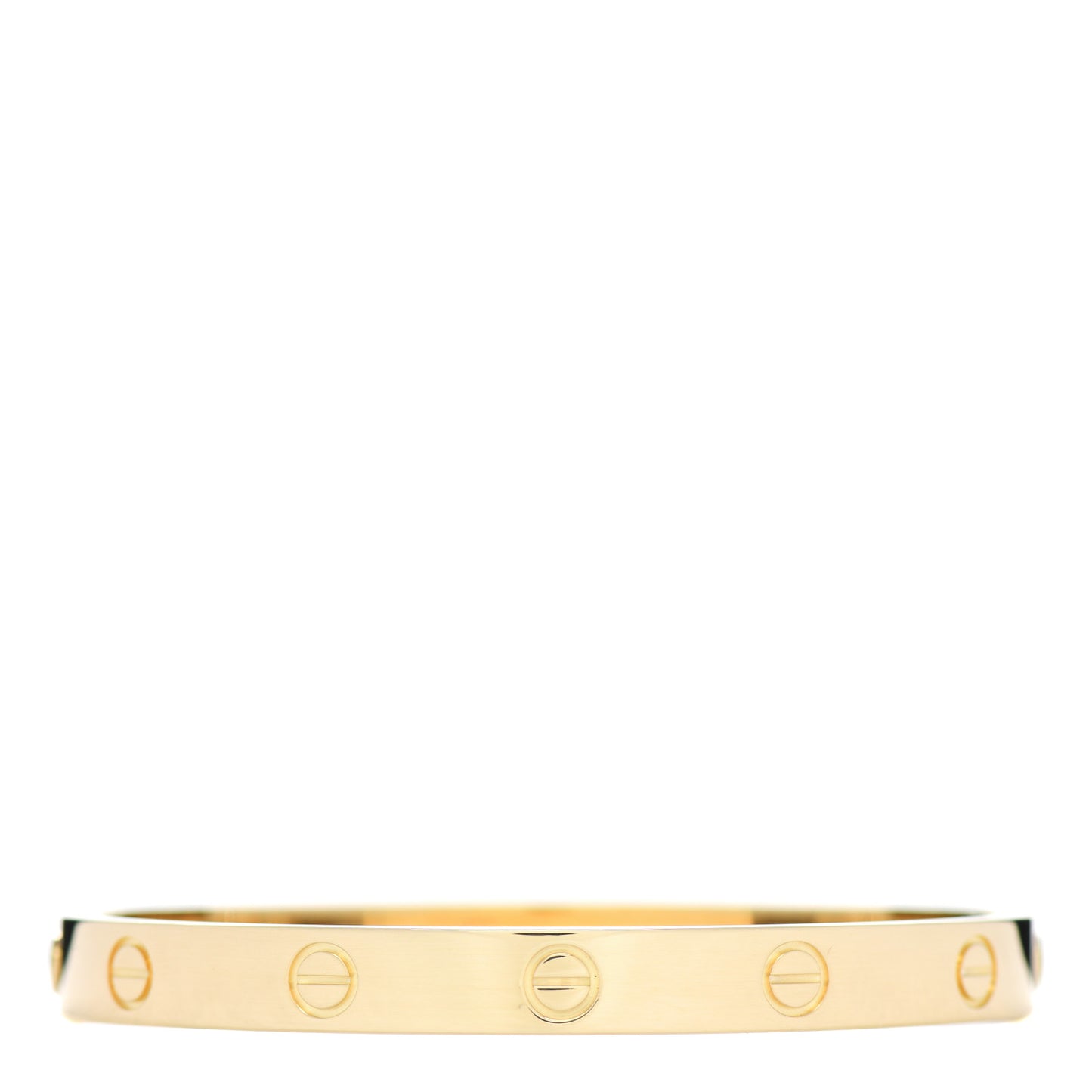 18K Yellow Gold LOVE Bracelet 17