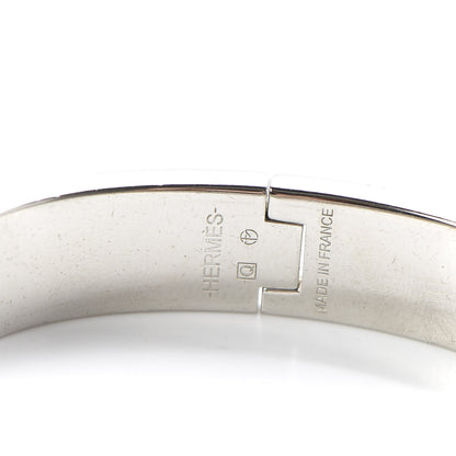 Hermes Enamel Narrow Clic Clac H Bracelet PM Orange 6 of 7