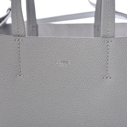 Celine Grained Calfskin Small Vertical Cabas Mineral 8 of 11