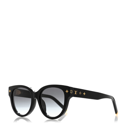 Louis Vuitton Acetate My Monogram Square Sunglasses Z1526E Black 1 of 7