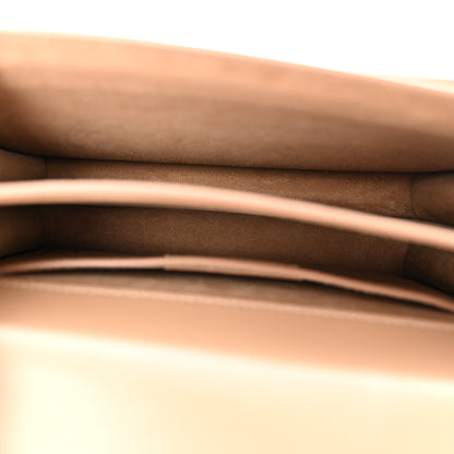 Saint Laurent Calfskin Medium Monogram Sunset Dark Beige 5 of 12