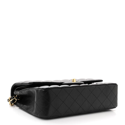 Chanel Lambskin Quilted Medium Double Flap Black 4 of 11