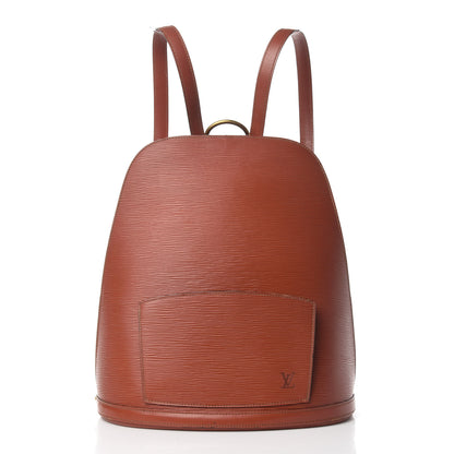 Louis Vuitton Epi Gobelins Backpack Kenyan Fawn 1 of 16