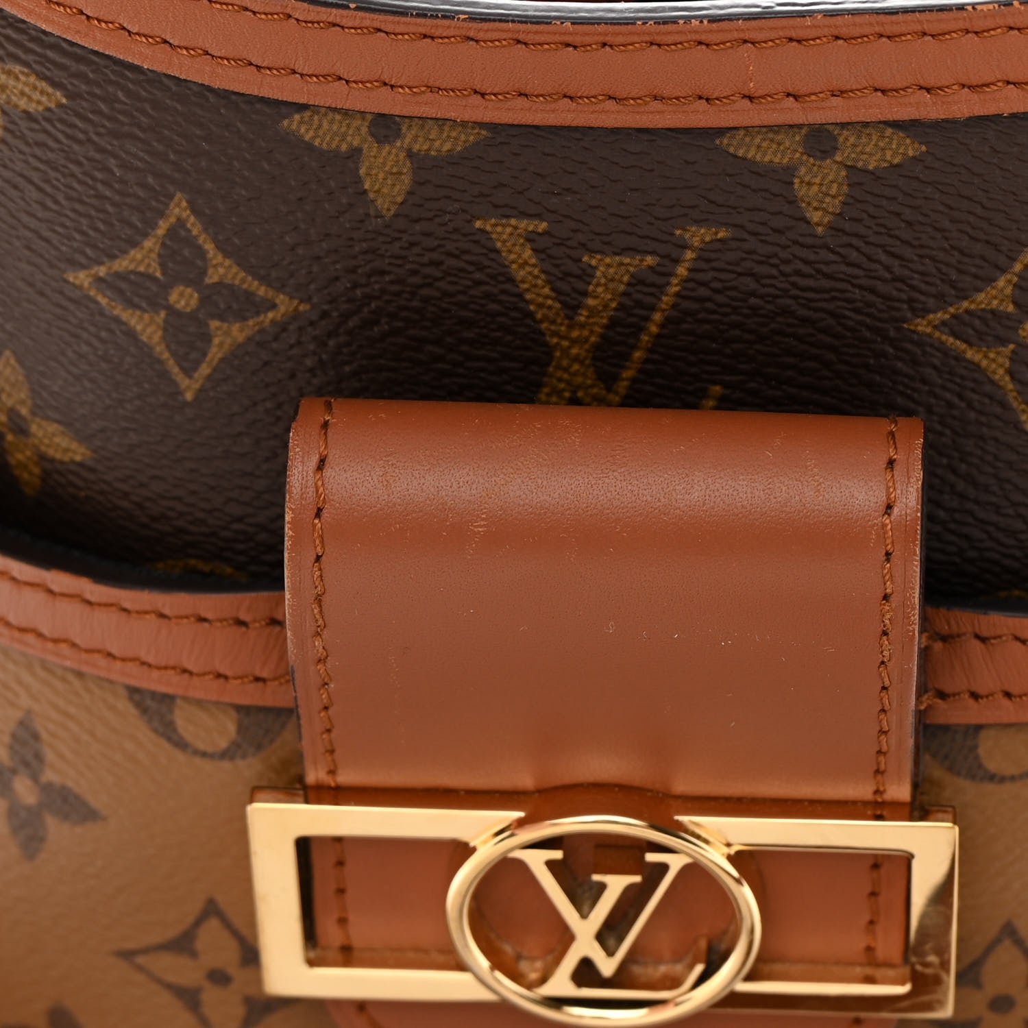 Louis Vuitton Reverse Monogram Dauphine Hobo PM 15 of 15