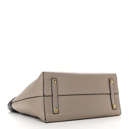 Burberry Soft Grain Calfskin Medium Belt Bag Mineral Grey Black 3 of 8