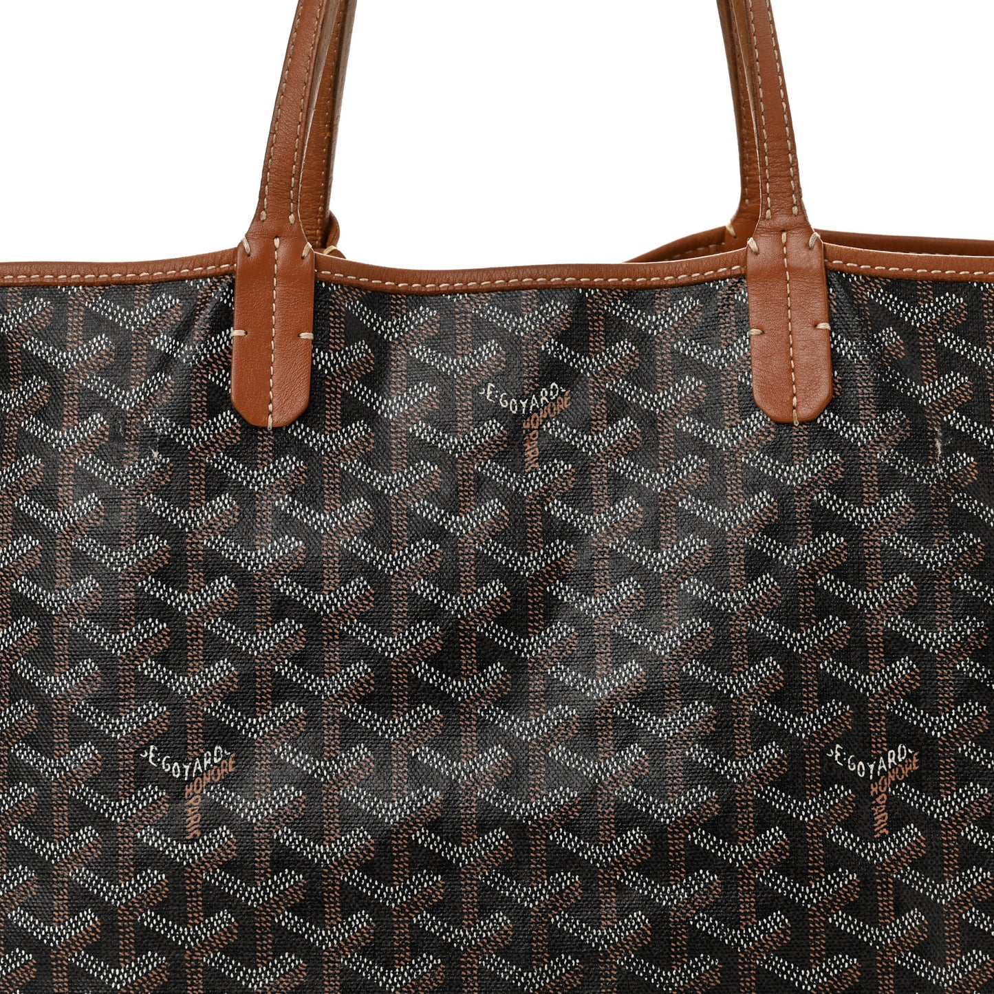 Goyardine Saint Louis PM Black Gold