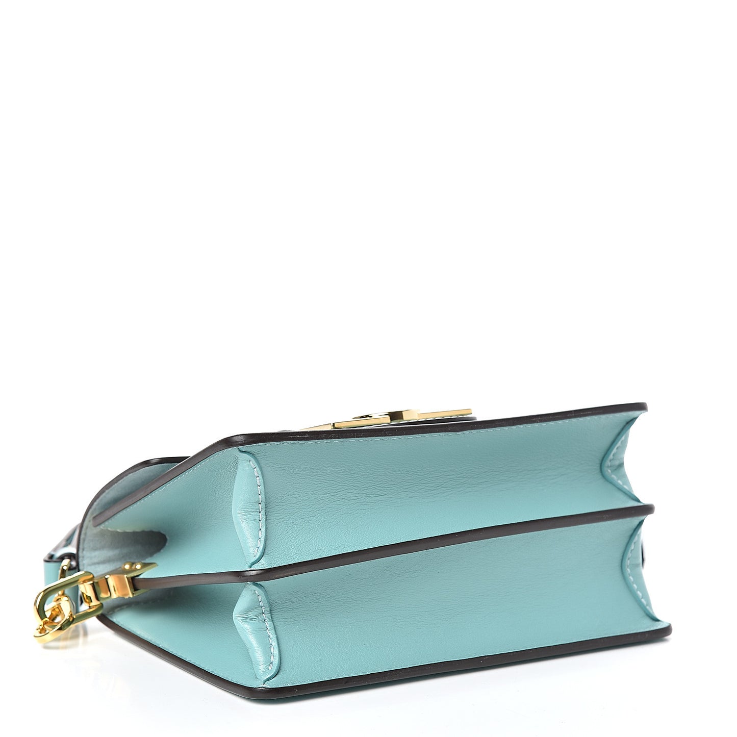 Smooth Calfskin Dauphine Mini Blue