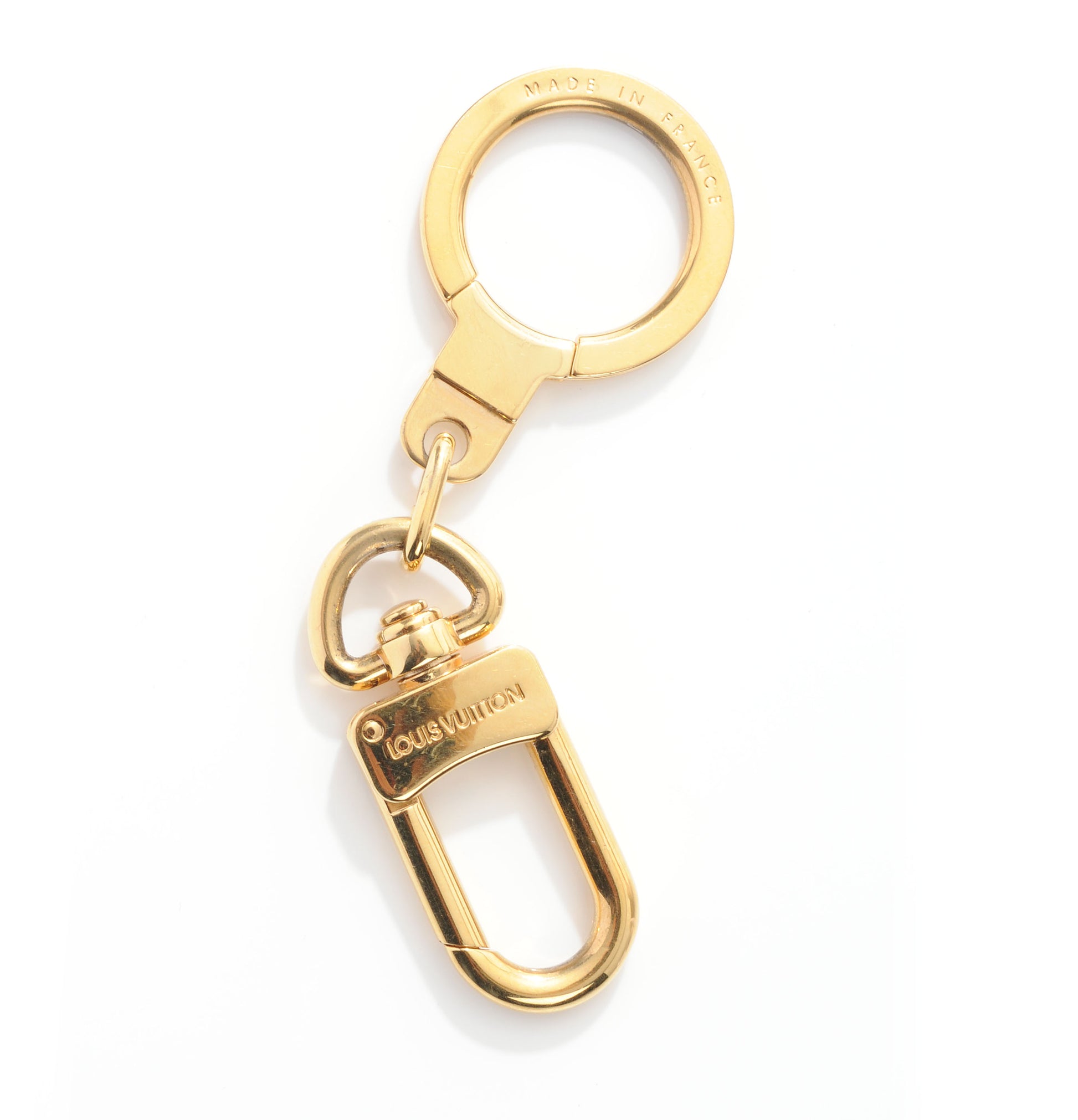 Louis Vuitton Pochette Extender Key Ring Gold 1 of 2