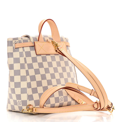 Louis Vuitton Damier Azur Sperone BB Backpack 3 of 11