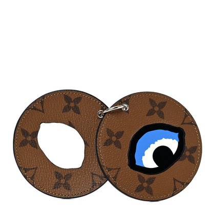 Louis Vuitton Reverse Monogram Kabuki Mask Bag Charm Key Holder 3 of 3