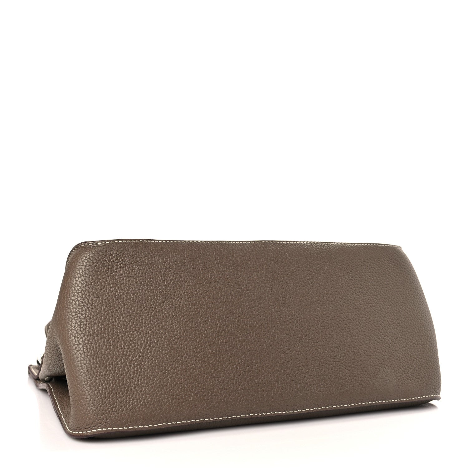 Hermes Taurillon Clemence Jypsiere 34 Etoupe 4 of 9