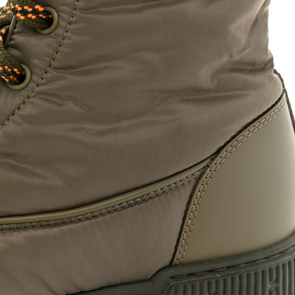 Hermes Calfskin Parachute Fresh Ankle Boots 37 Khaki 11 of 12