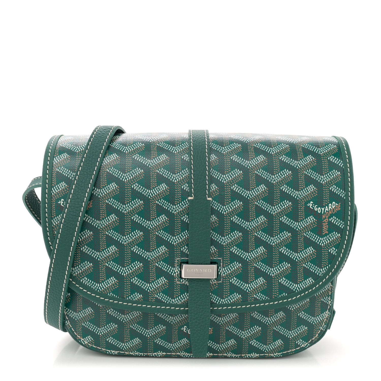 Goyard Goyardine Belvedere II PM Messenger Bag Green 1 of 10