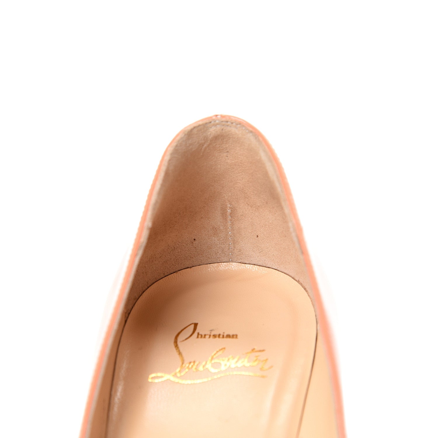 Christian Louboutin Patent Pigalle 85 Pumps 35 Mango 12 of 15