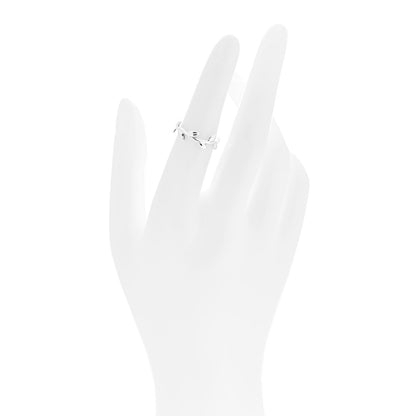 Tiffany Sterling Silver Paloma Picasso Narrow Olive Leaf Band Ring 49 5 2 of 4