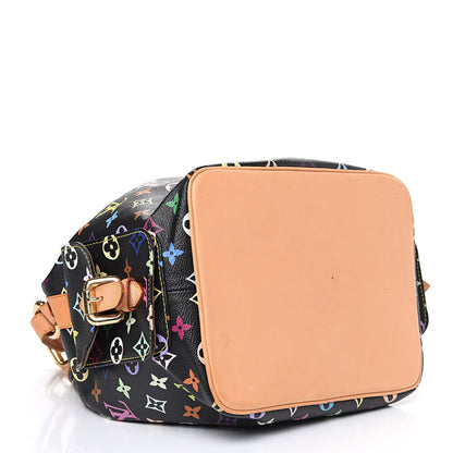 Louis Vuitton Monogram Multicolor Petit Noe Black 3 of 11